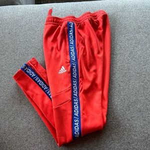 Vibrant slim leg adidas slim unisex pant